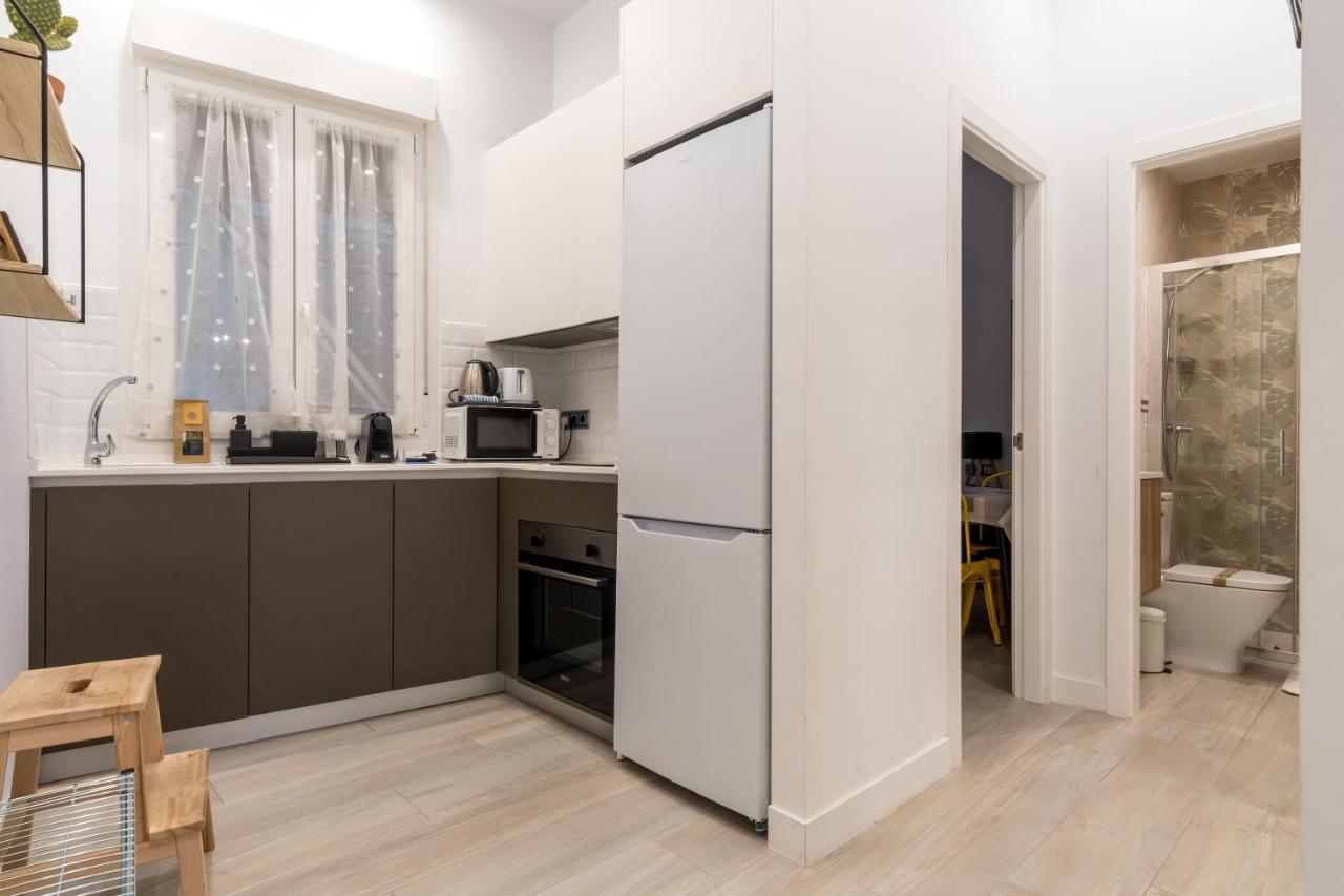 2 Habitaciones 2 Banos- Moderno Y Acogedor - Imperial Мадрид Екстериор снимка